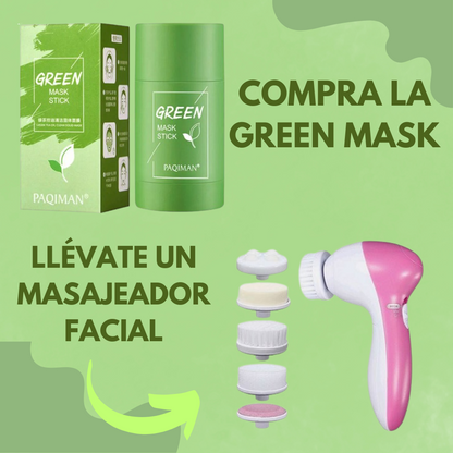 Nueva Green Mask + Masajeador Facial Gratis